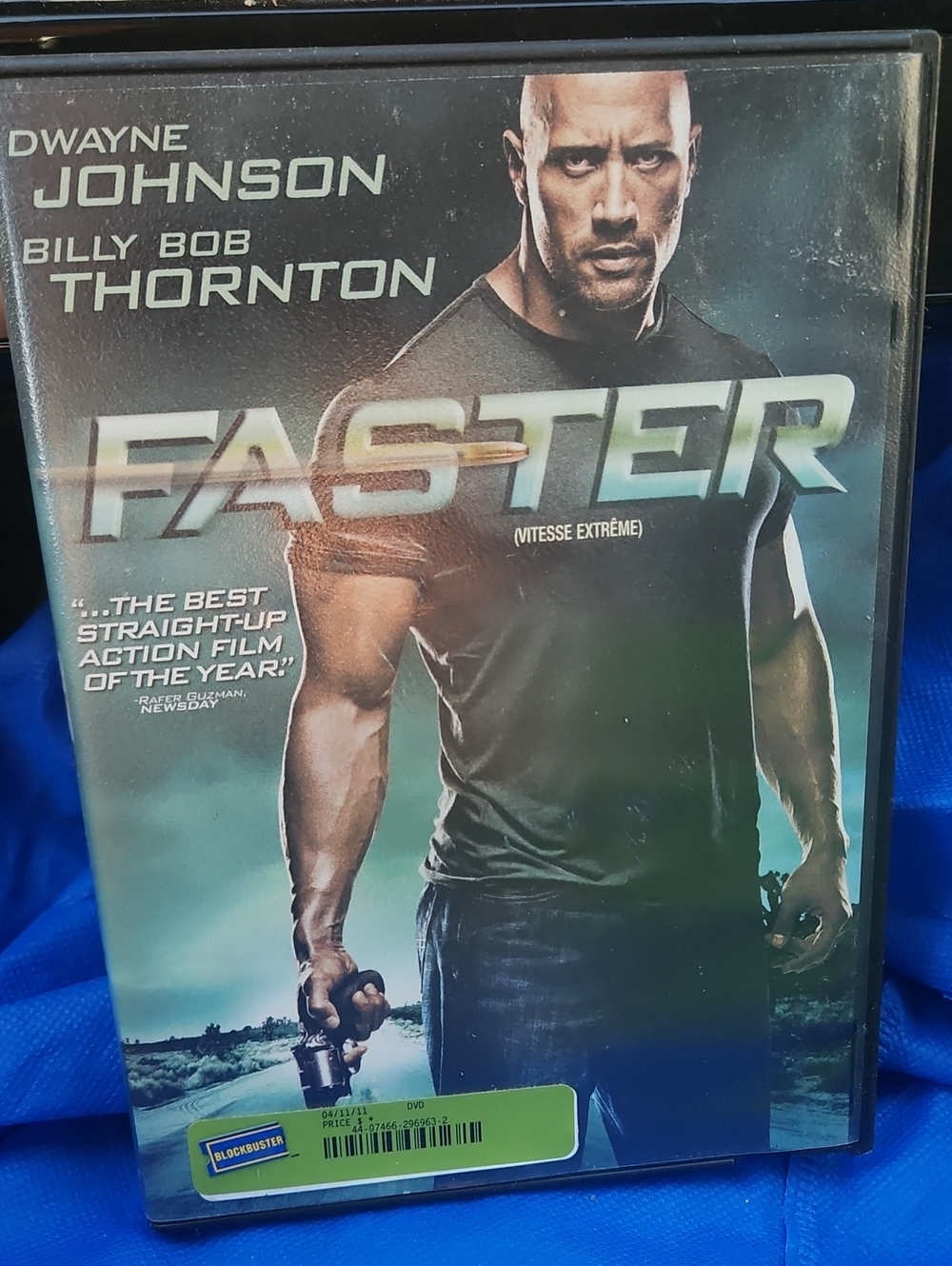 🌟3/$25🌟 Faster (Dwayne Johnson) DVD